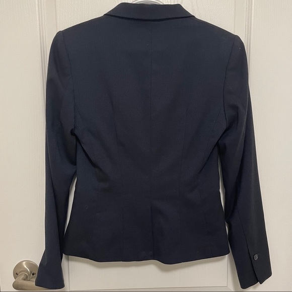H&M Navy Blue Blazer | Size 4 - Picture 2 of 3